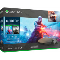 Игровая приставка Microsoft Xbox One X 1 ТБ Gold Rush Special Edition